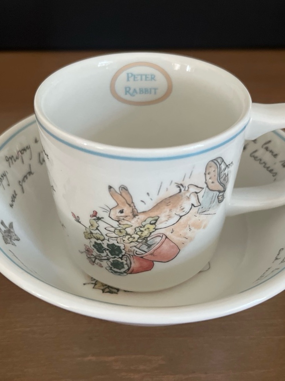 Wedgwood Peter Rabbit Cup and Saucer